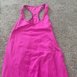 Pink Racerback Tank Top